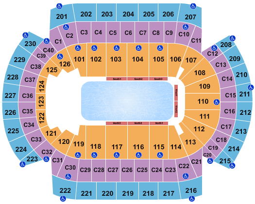 Xcel Energy Center Disney On Ice Seating Chart